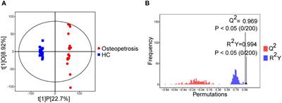 Metabolomics study of osteopetrosis caused by CLCN7 mutation reveals novel pathway and potential biomarkers